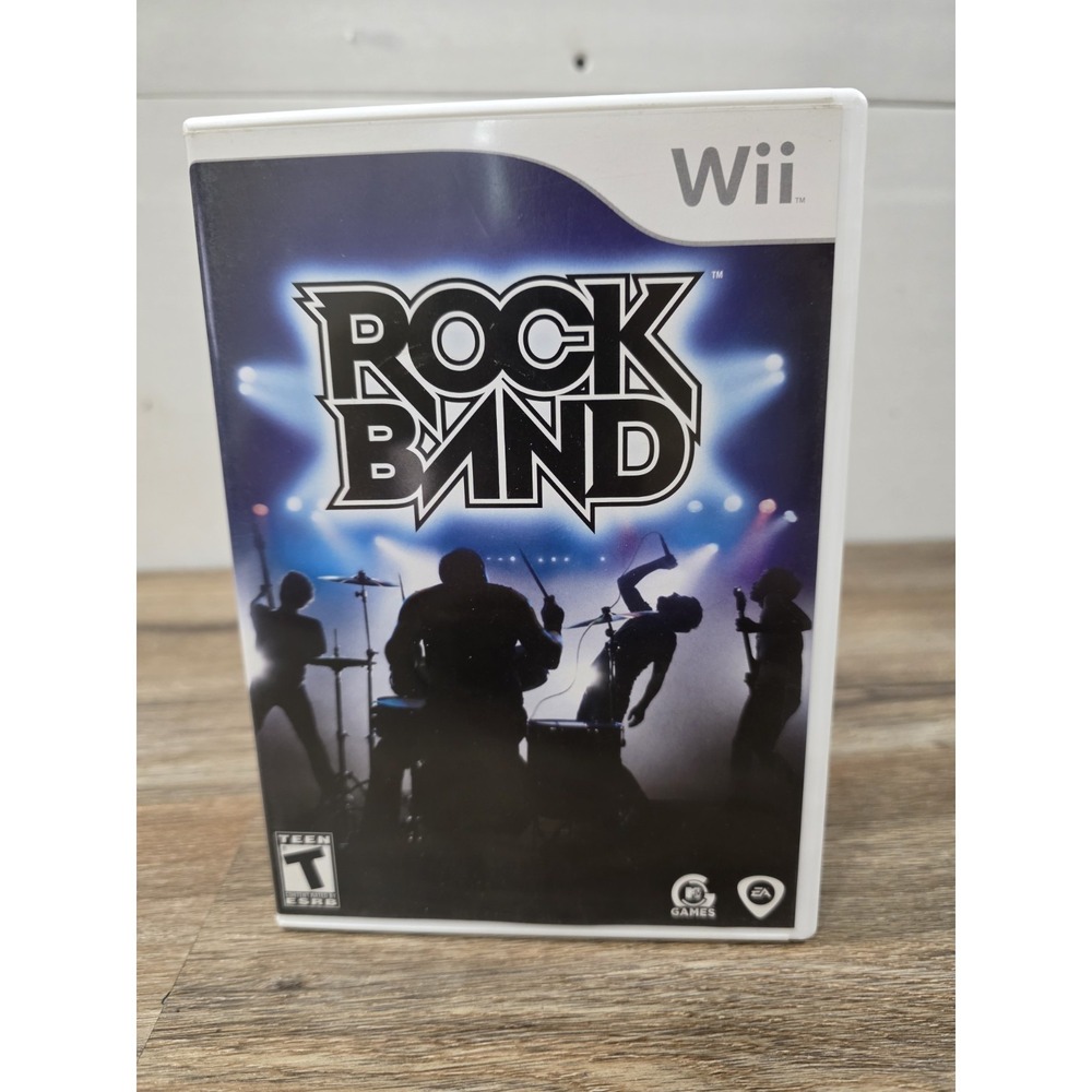 Rock Band for Nintendo Wii (2006) CIB With Manual